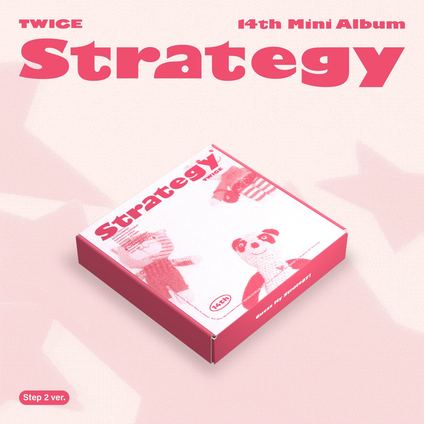 TWICE - 14th Mini-Album 'STRATEGY' (Standard Version) + Apple Music POB Photocard