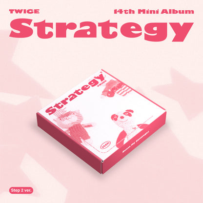 TWICE - 14th Mini-Album 'STRATEGY' (Standard Version) + Apple Music POB Photocard