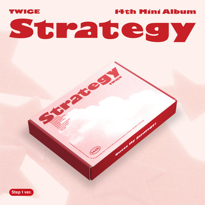 TWICE - 14th Mini-Album 'STRATEGY' (Standard Version) + Apple Music POB Photocard