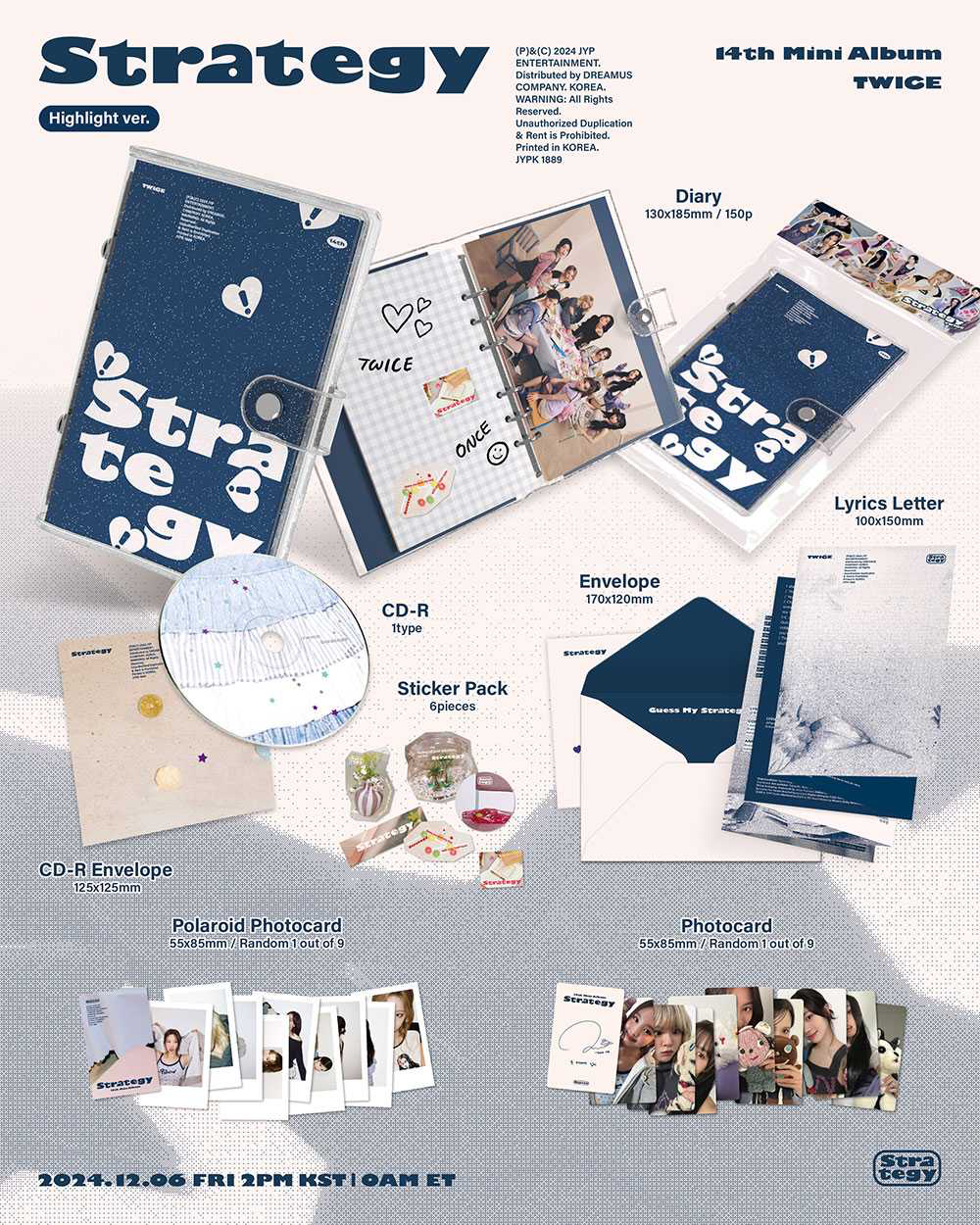 TWICE - 14th Mini-Album 'STRATEGY' (Highlight Version)