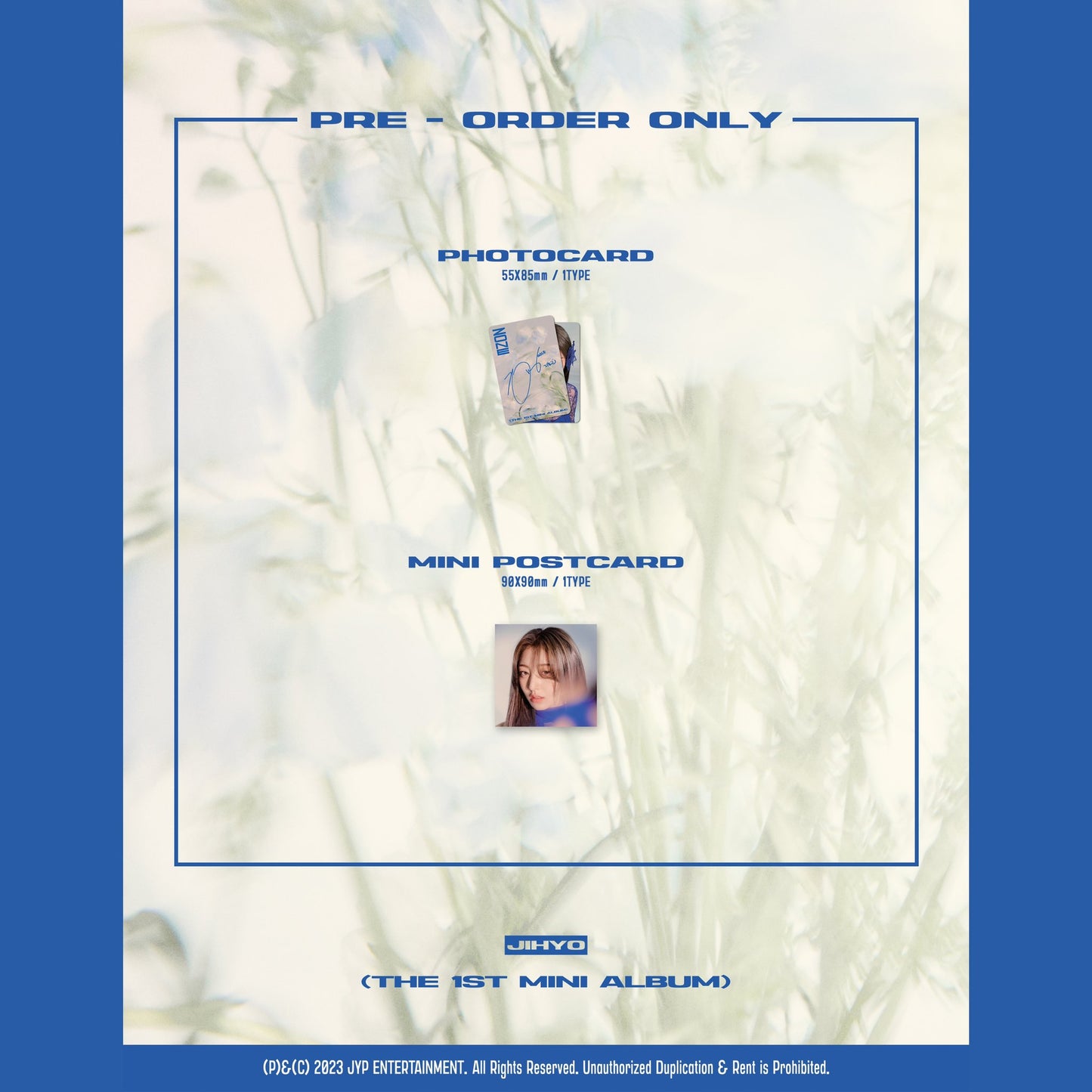 TWICE - JIHYO - 1st Mini-Album 'ZONE’ (Digipack Version)
