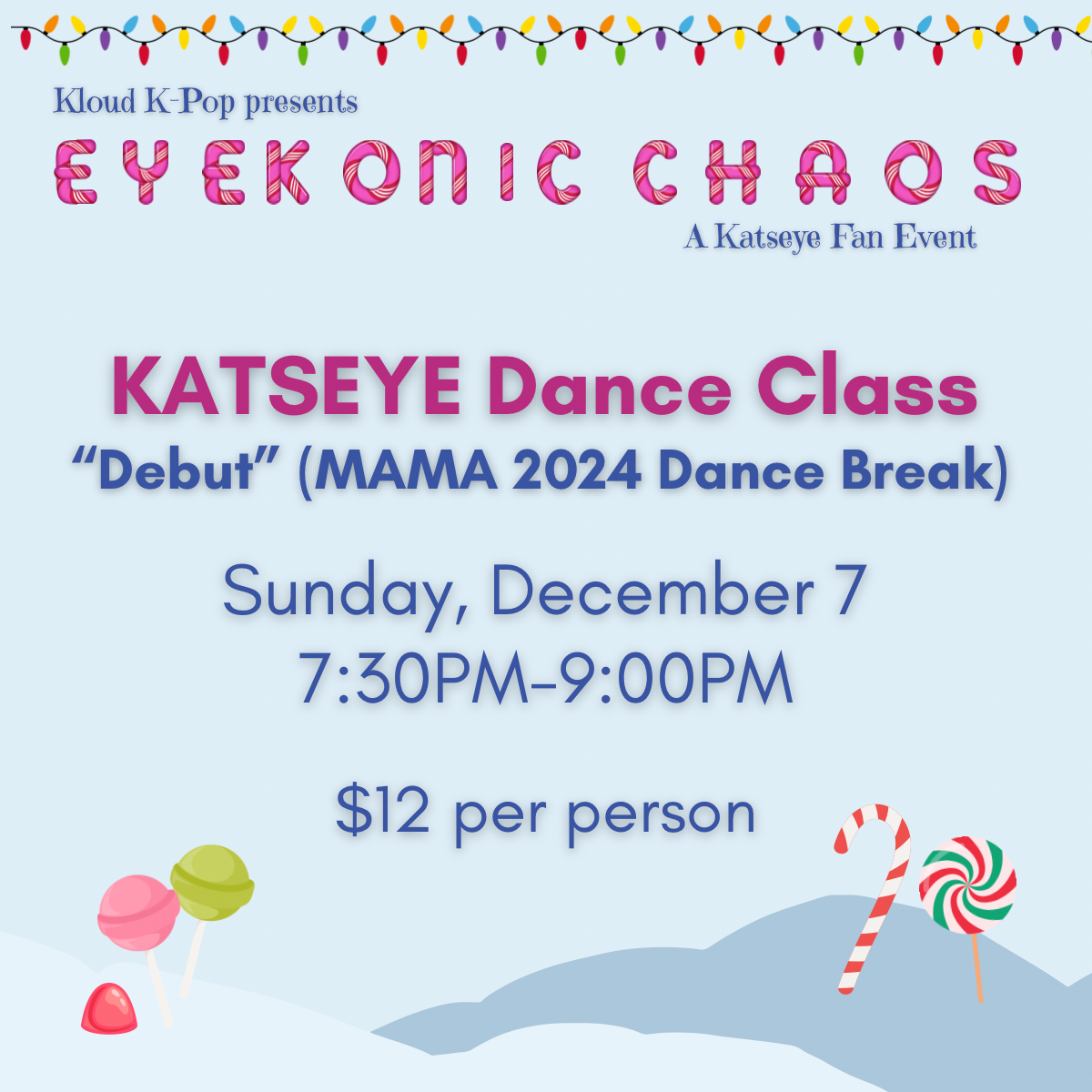 [KLOUD EVENT] KATSEYE Dance Class - 12/7/2025
