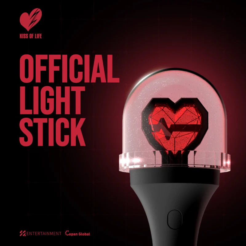 KISS OF LIFE - Official Lightstick + Photocard Set – KLOUD K-Pop Store