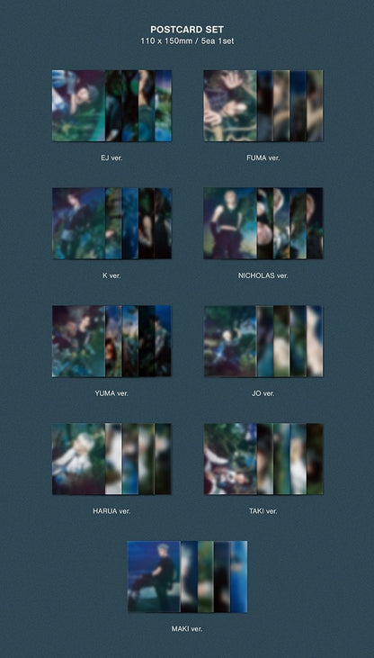 &TEAM - 1st Korean Mini Album 'Back to Life' (ROAR ver.) + Apple Music Postcard POB