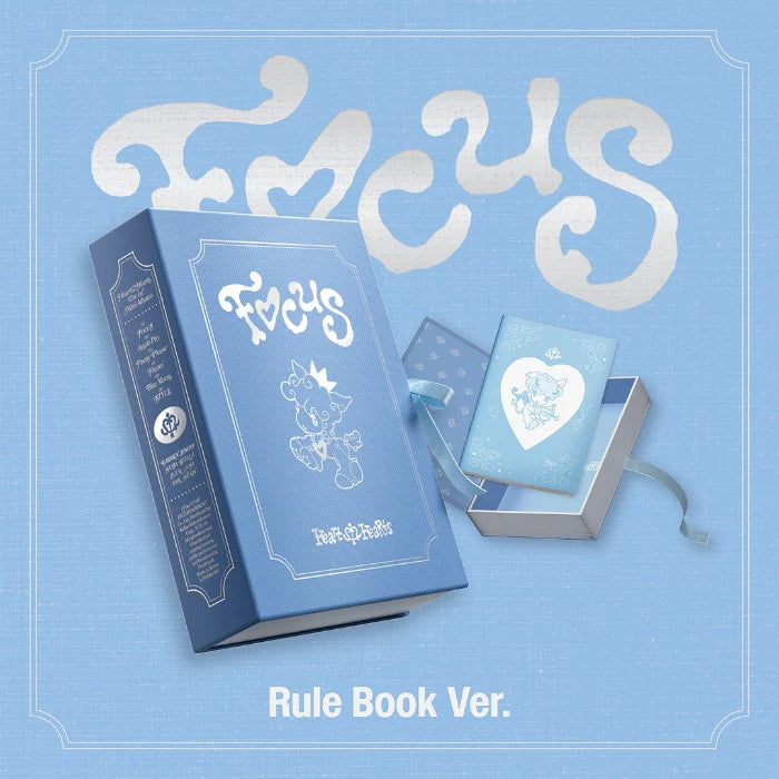 Hearts2Hearts - 1st Mini Album 'FOCUS' (Rule Book Ver.)