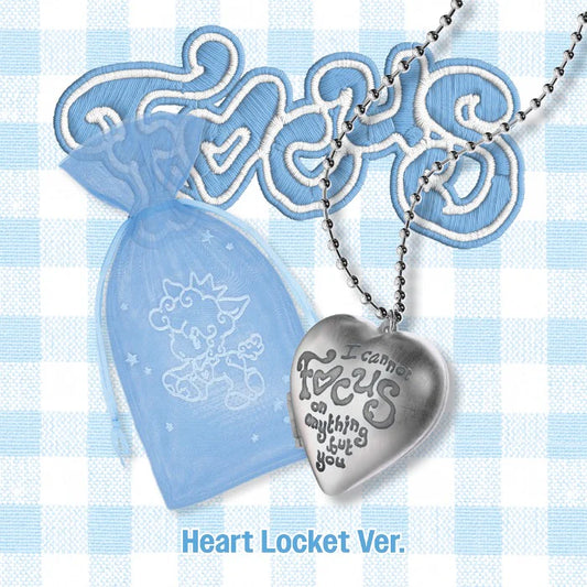[PRE-ORDER] Hearts2Hearts - 1st Mini Album 'FOCUS' (Heart Locket Ver.) (SMART ALBUM)