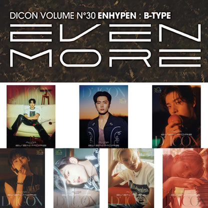 [PRE-ORDER] ENHYPEN - B-TYPE DICON VOLUME Nº30 SPECIAL EDITION ENHYPEN 'EVEN-MORE' + Photocard POB