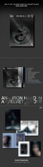 [FINAL SALE] JINI - 1st EP 'AN IRON HAND IN A VELVET GLOVE' (US Version) (Pop-up Exclusive)