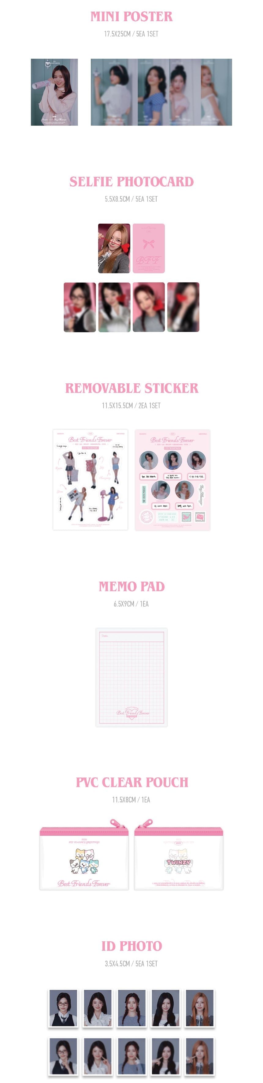 [PRE-ORDER] ITZY - 2026 SEASON'S GREETINGS 'Best Friends Forever' + Photocard Set POB