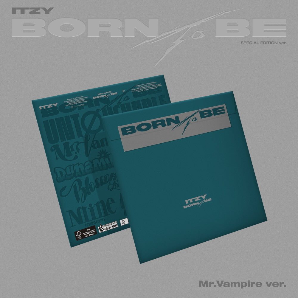ITZY - 'BORN TO BE' Special Edition (Mr. Vampire Version)
