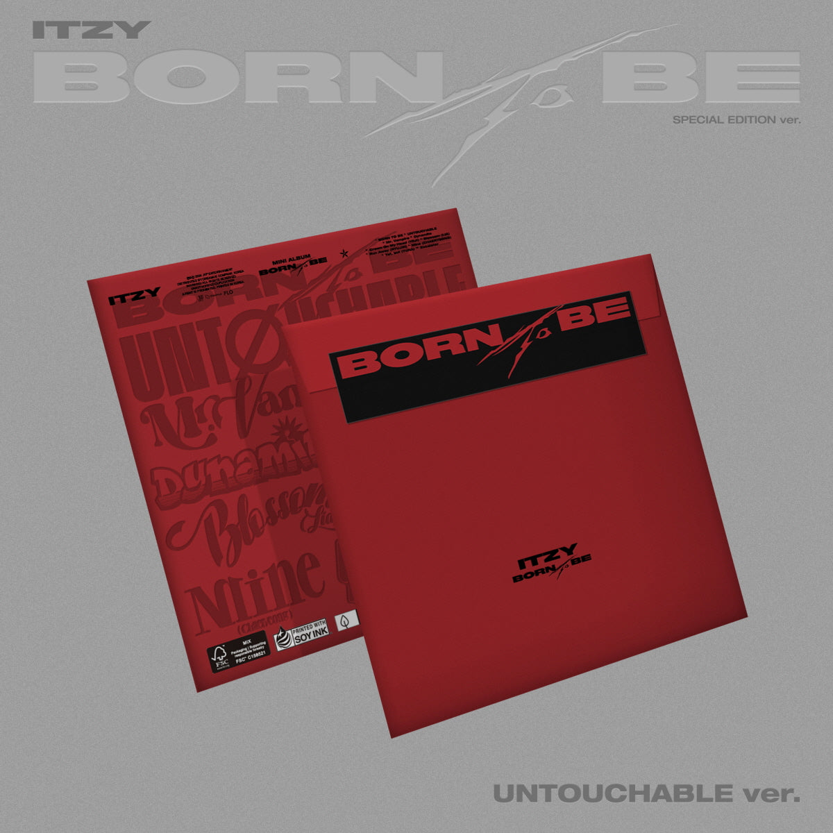 ITZY - 'BORN TO BE' Special Edition (UNTOUCHABLE Version)