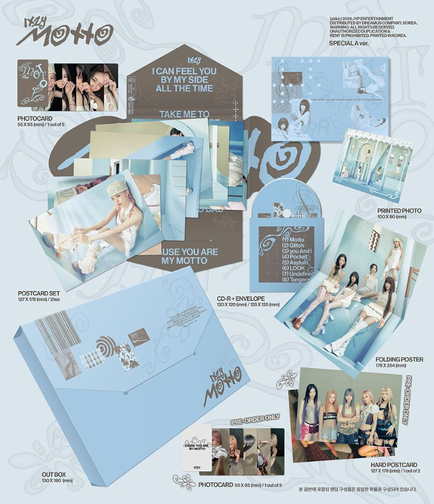 ITZY - 12th Mini Album 'Motto' (SPECIAL ver.)