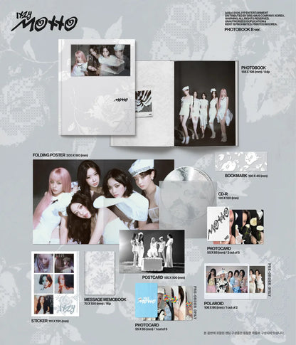 ITZY - 12th Mini Album 'Motto' (Photobook ver.) + MAKESTAR Photocard POB