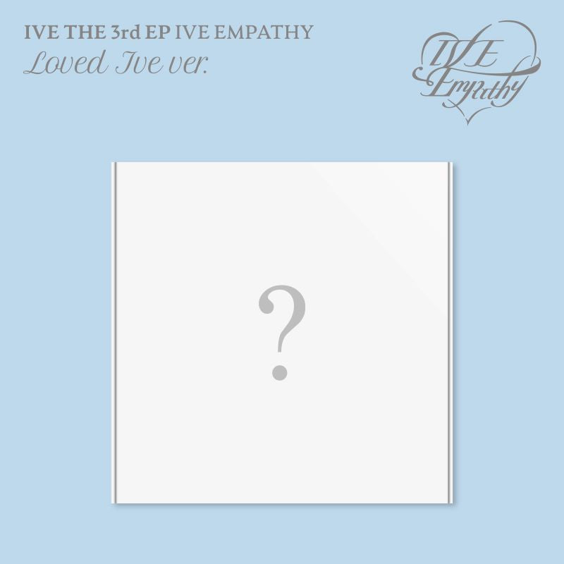 [PRE-ORDER] IVE - 3rd Mini-Album 'I'VE EMPATHY' [LIMITED] (LOVED IVE Version) + Apple Music POB Photocard