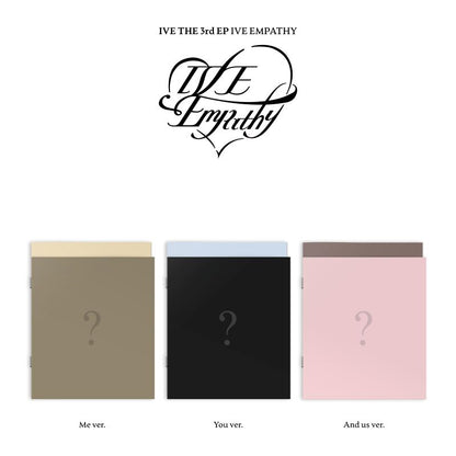 [PRE-ORDER] IVE - 3rd Mini-Album 'I'VE EMPATHY' (Standard Version) + Apple Music POB Photocard