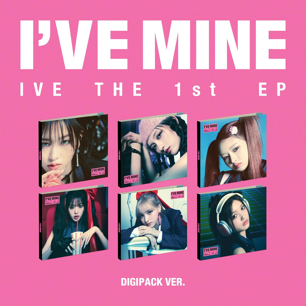 IVE - 1st Mini-Album 'I'VE MINE' (Digipack Version) – Kloud K-Pop Store