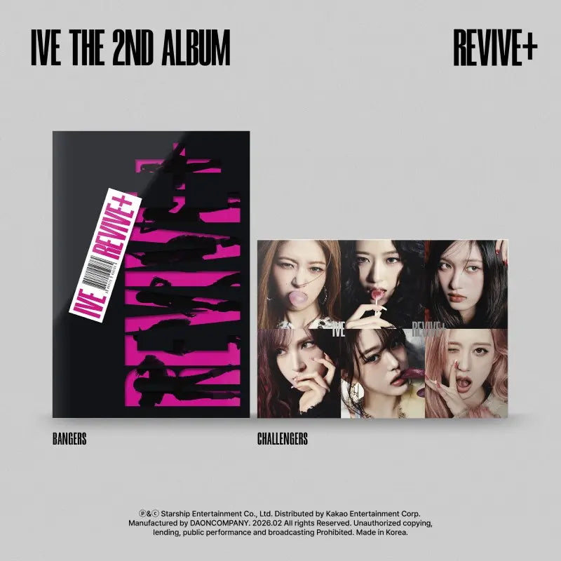 IVE - 2nd Album 'REVIVE+' (Standard ver.) +  Apple Music Photocard POB