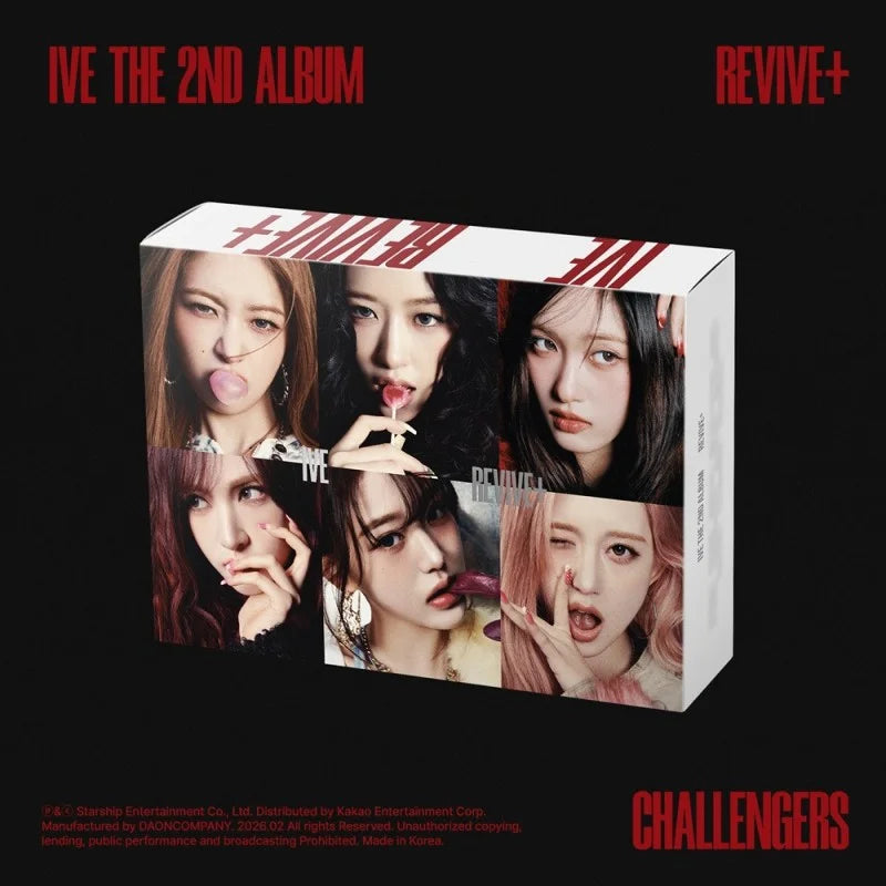 IVE - 2nd Album 'REVIVE+' (Standard ver.) +  Apple Music Photocard POB