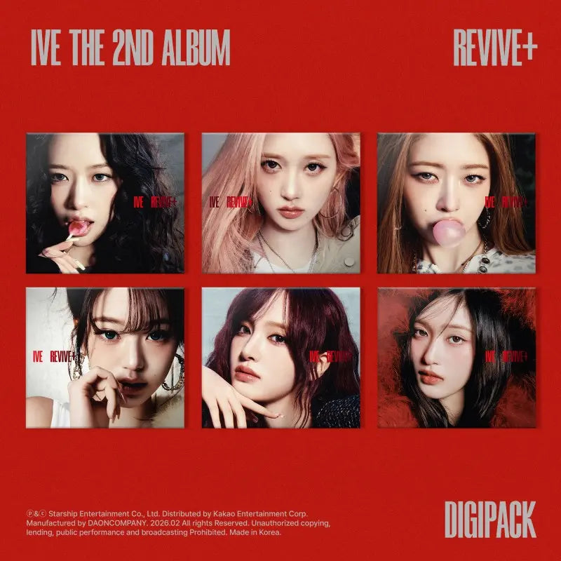 IVE - 2nd Album 'REVIVE+' (Digipack ver.)