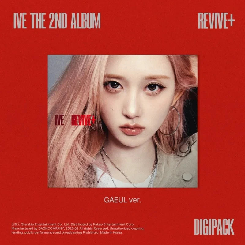 IVE - 2nd Album 'REVIVE+' (Digipack ver.)