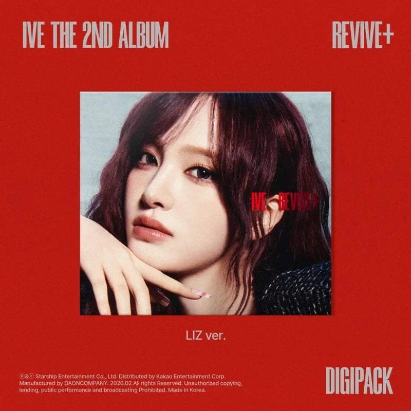 IVE - 2nd Album 'REVIVE+' (Digipack ver.)