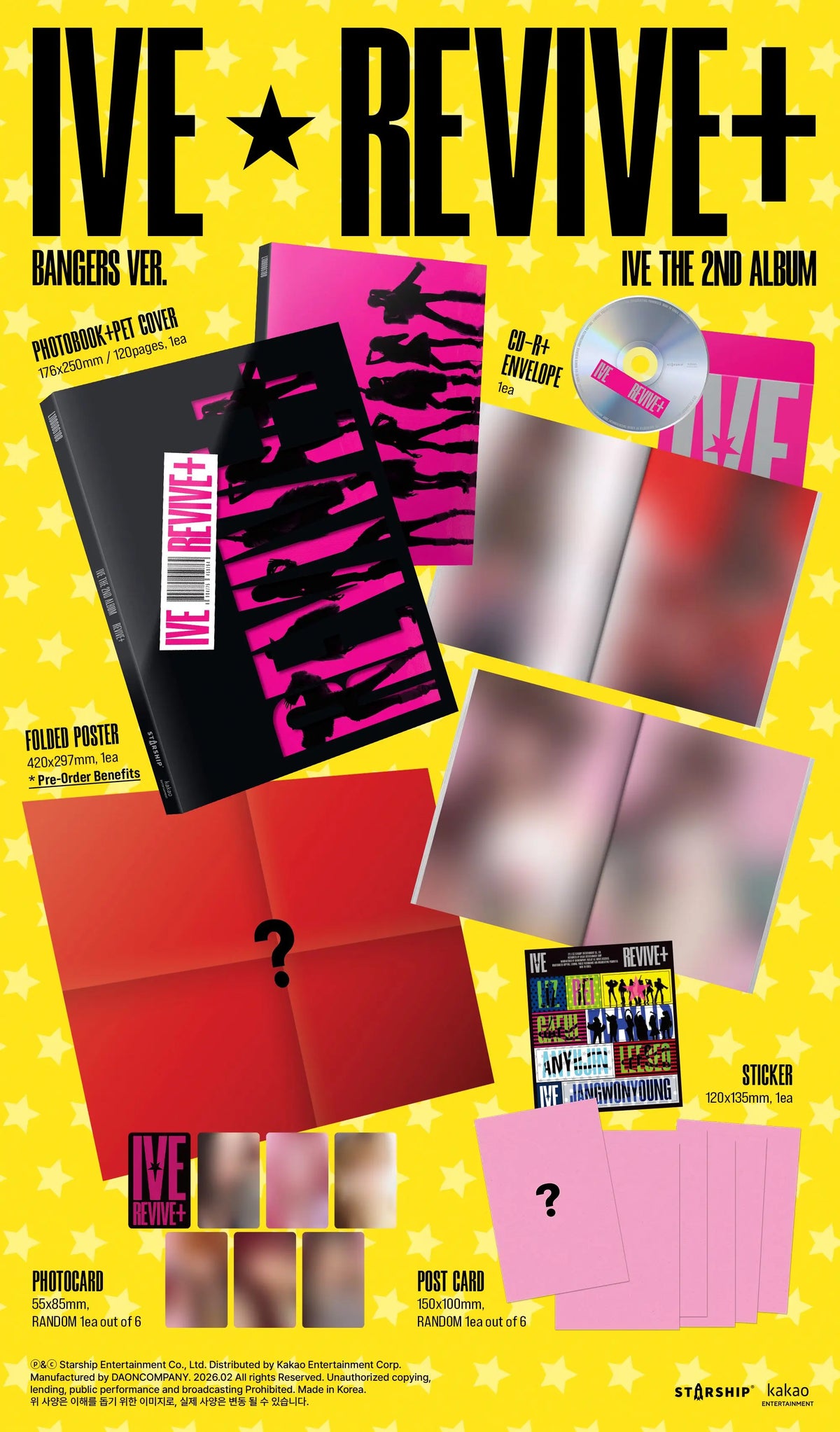IVE - 2nd Album 'REVIVE+' (Standard ver.)