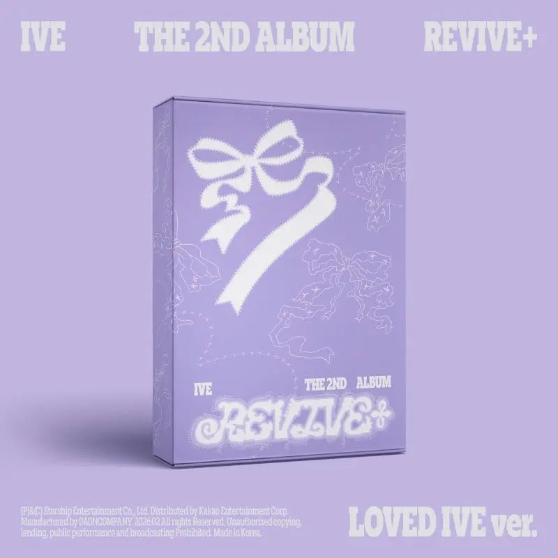 IVE - 2nd Album 'REVIVE+' (LOVED IVE ver.)