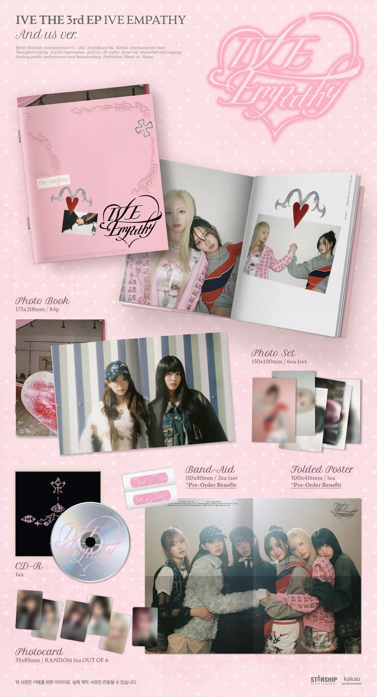 IVE - 3rd Mini-Album 'I'VE EMPATHY' (Standard Version)