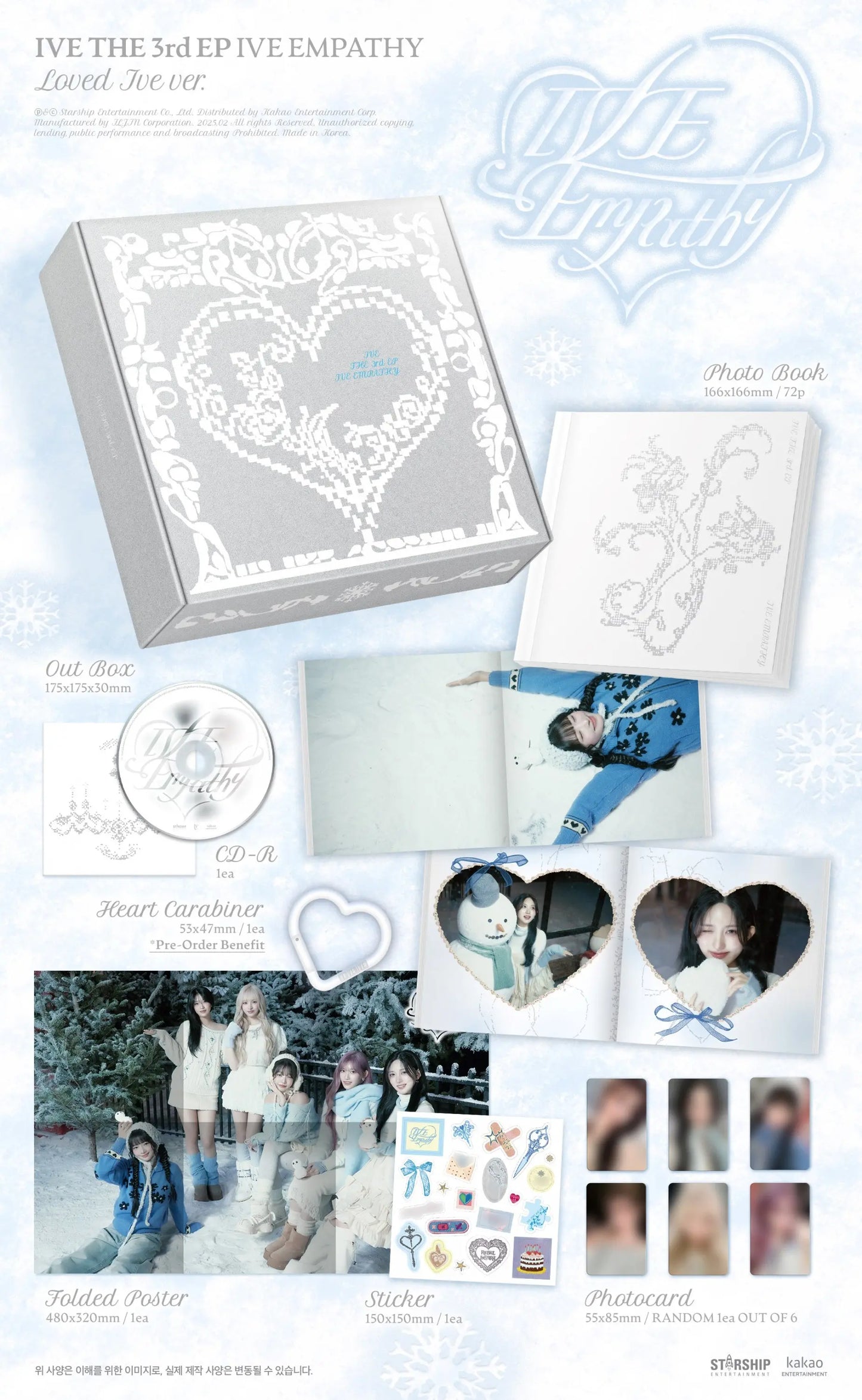 IVE - 3rd Mini-Album 'I'VE EMPATHY' [LIMITED] (LOVED IVE Version)