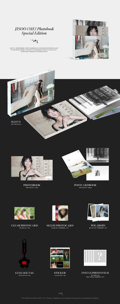 BLACKPINK - JISOO - Photobook 'ME' (Special Edition)