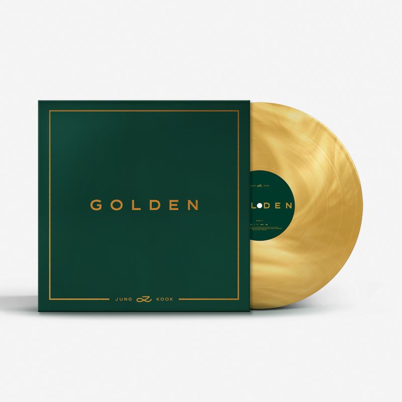 BTS - Jung Kook - 1st Solo Album 'GOLDEN' (LP Vinyl Version)