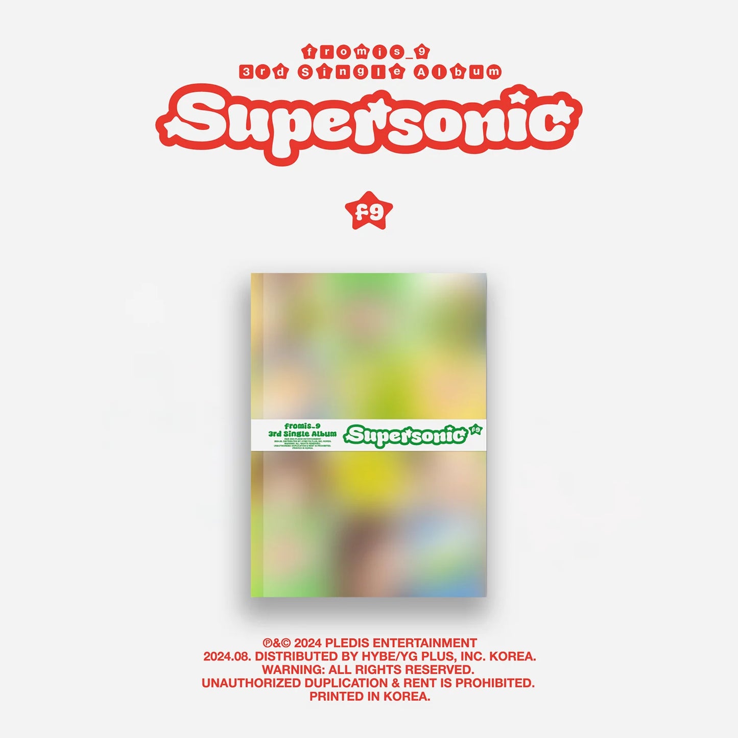 fromis_9 - 3rd Single Album 'Supersonic' + Apple Music Circle POB