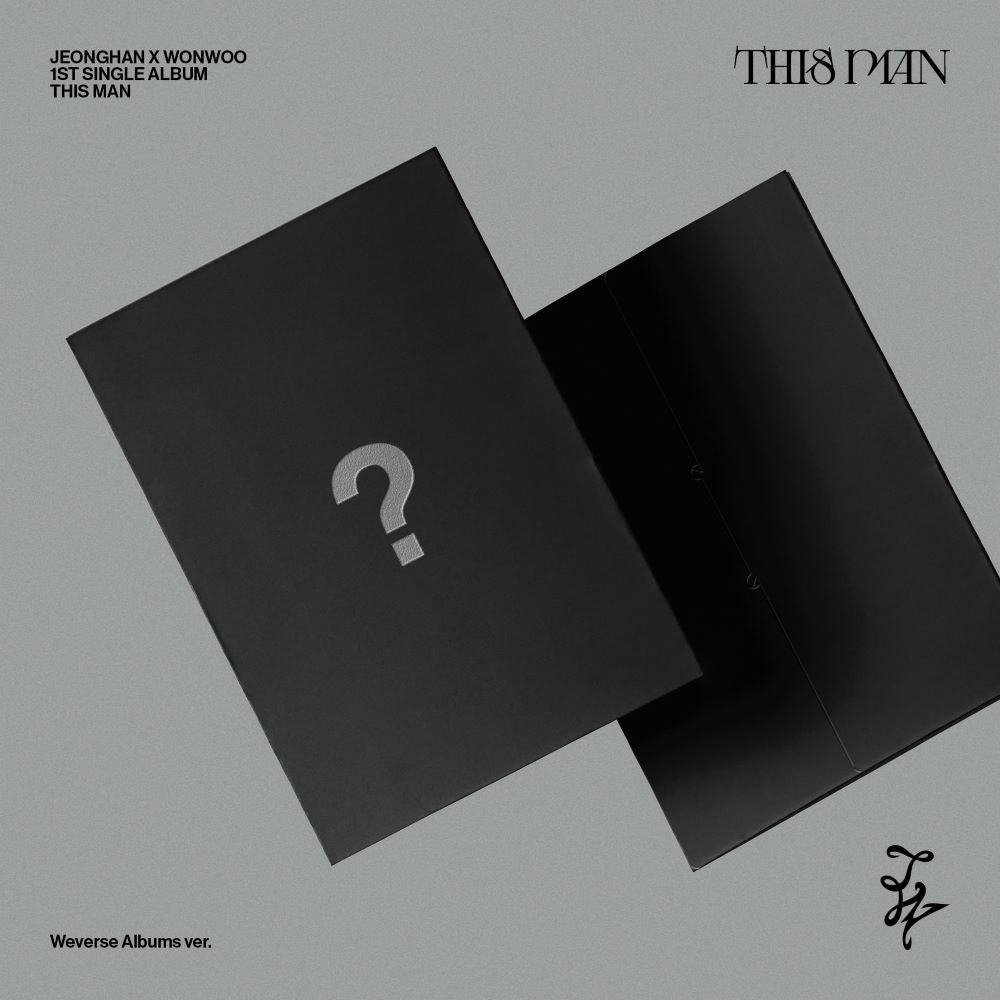 JEONGHAN X WONWOO - 1st Single Album 'THIS MAN' (Weverse Version)