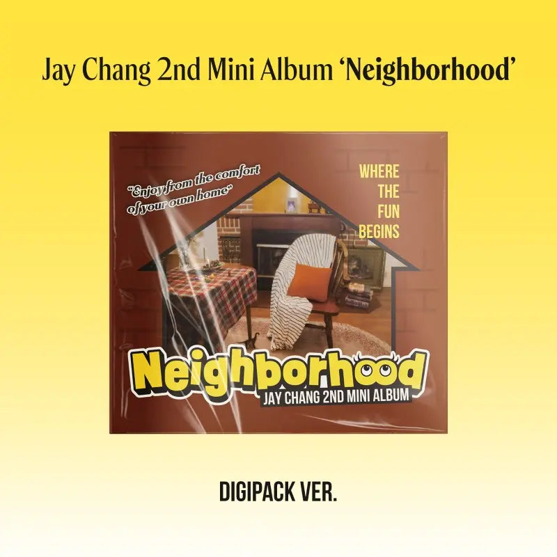 [FINAL SALE] Jay Chang - 2nd Mini Album 'Neighborhood' (Digipack Ver.)