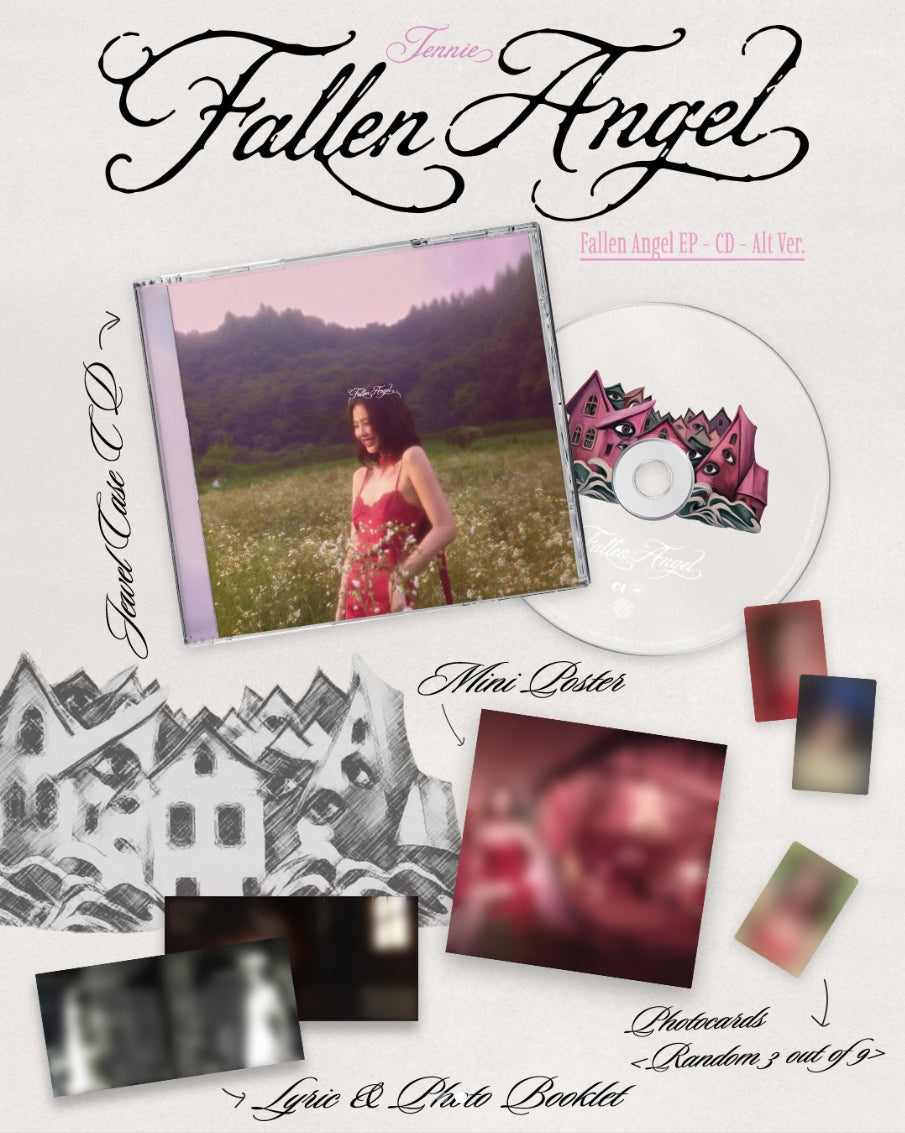 [PRE-ORDER] JENNIE - EP 'Fallen Angel' + KTOWN4U POB