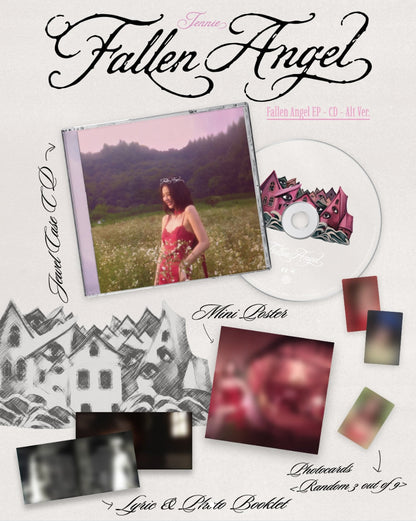 [PRE-ORDER] JENNIE - EP 'Fallen Angel' + KTOWN4U POB