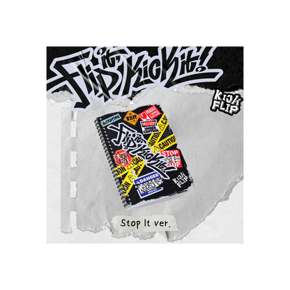 KickFlip - 1st Mini-Album 'Flip it, Kick it!' (Standard Version) + Apple Music POB Photocard