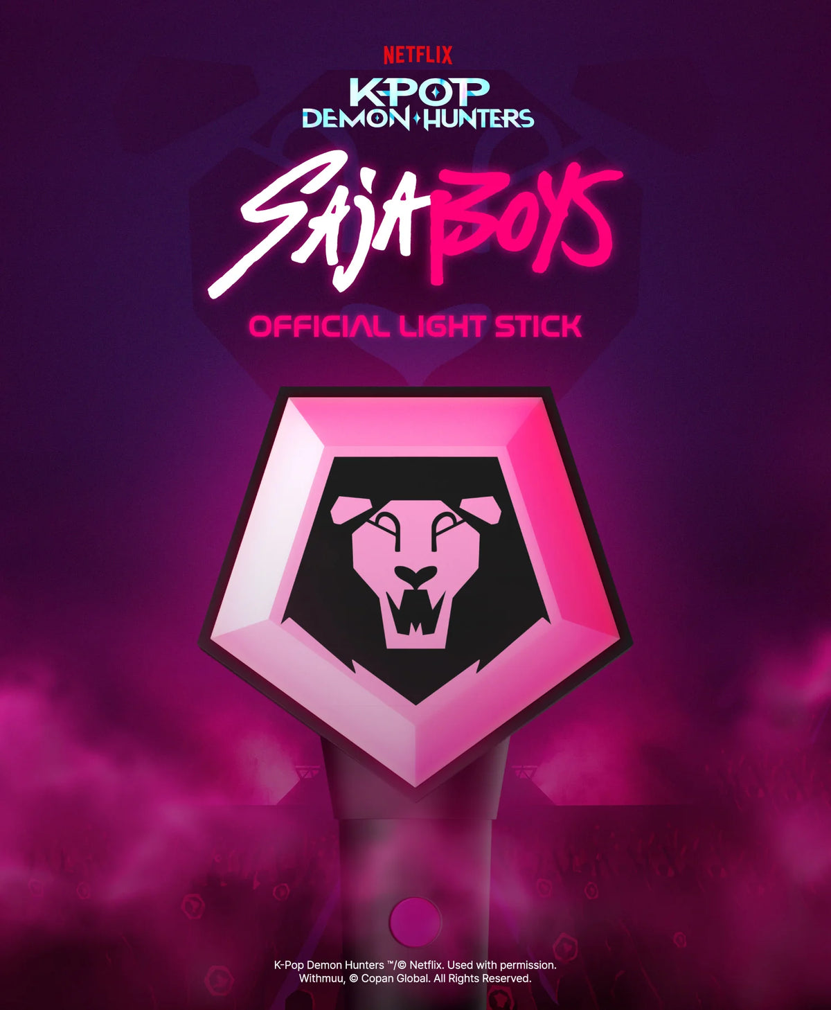KPOP DEMON HUNTERS - SAJA BOYS Official Lightstick