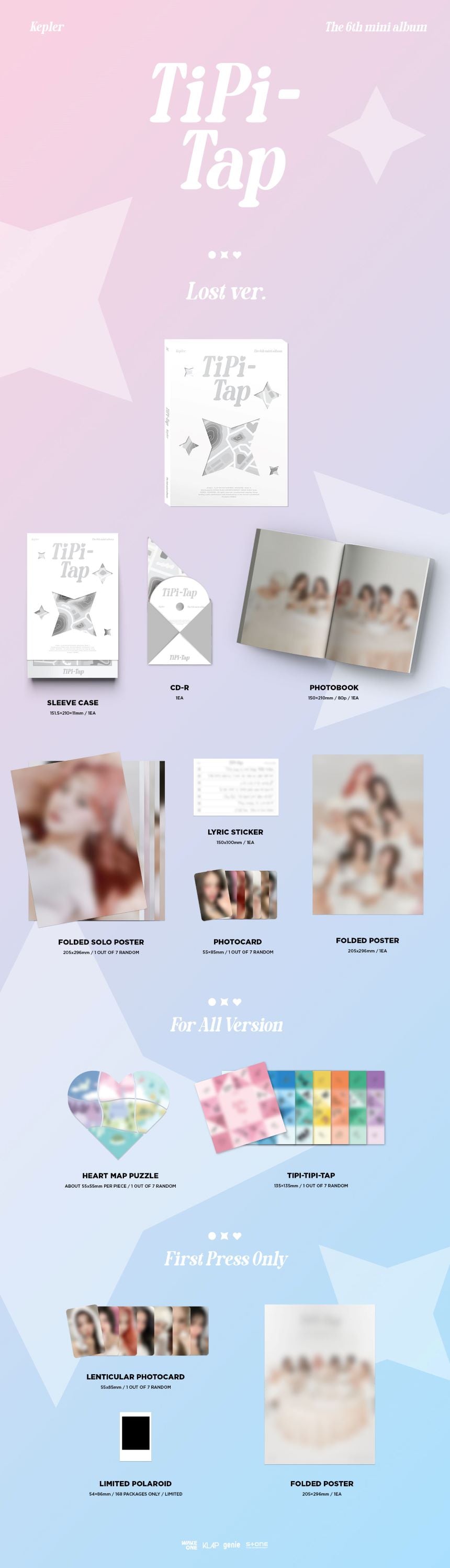 Kep1er - 6th Mini-Album 'TiPi-TaP' (Standard Version)