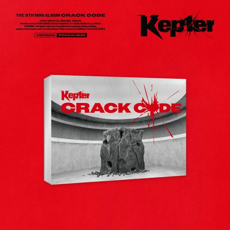 [PRE-ORDER] Kep1er - The 8th Mini Album 'CRACK CODE' (POCA ALBUM Ver.)