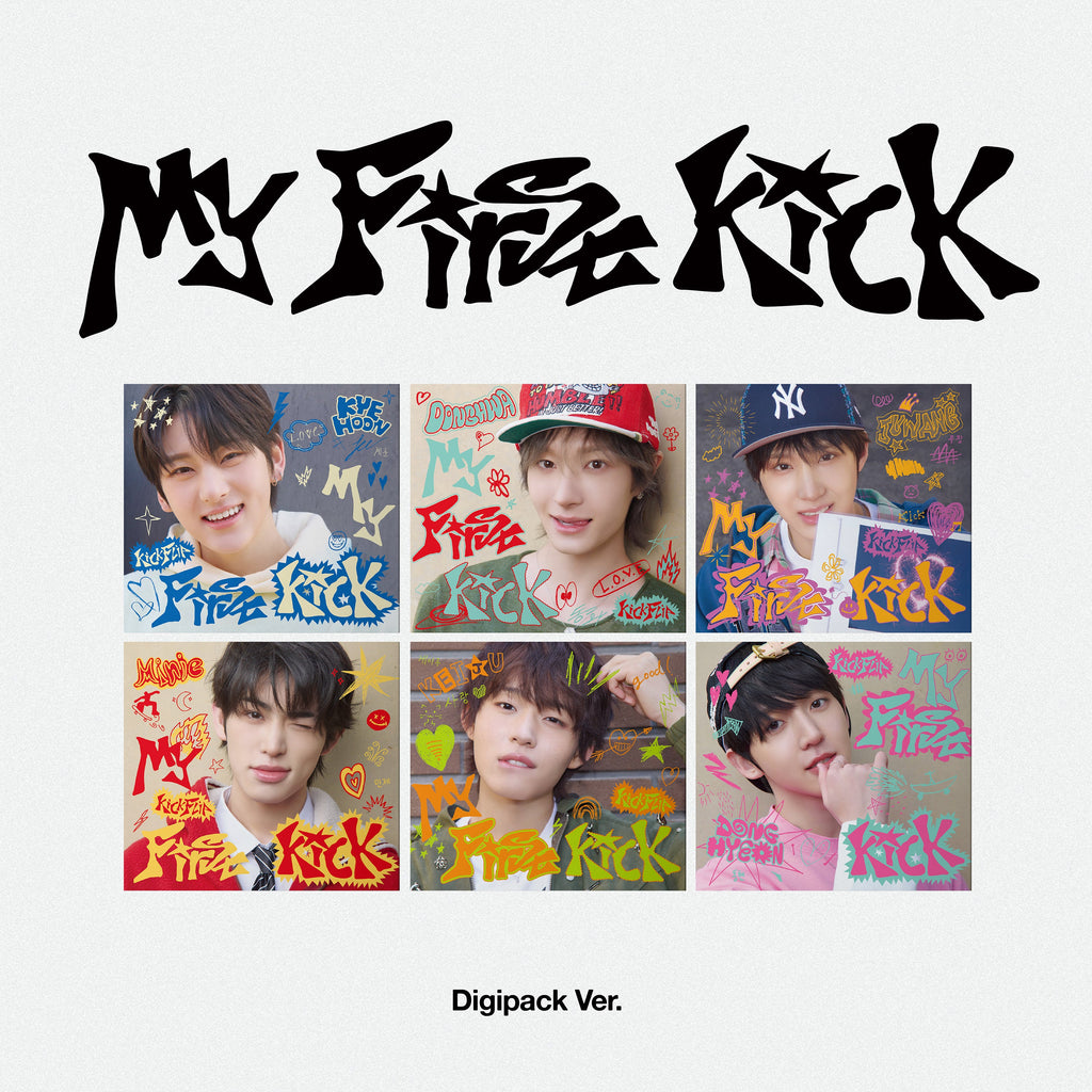 KICKFLIP - 4th Mini Album 'My First Kick' (Digipack Ver.)