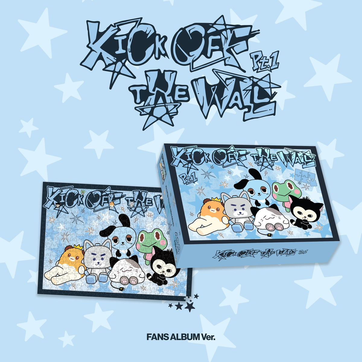 [PRE-ORDER] KICKFLIP - 5th Mini Album 'KICK OFF THE WALL PT.1' (FANS ALBUM ver.)