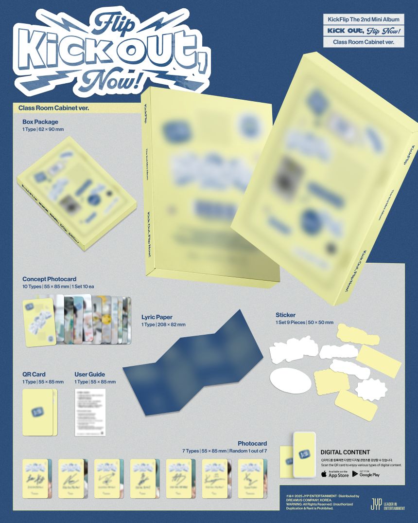 KickFlip - 2nd Mini-Album 'Kick Out, Flip Now!' (PLATFORM Version)