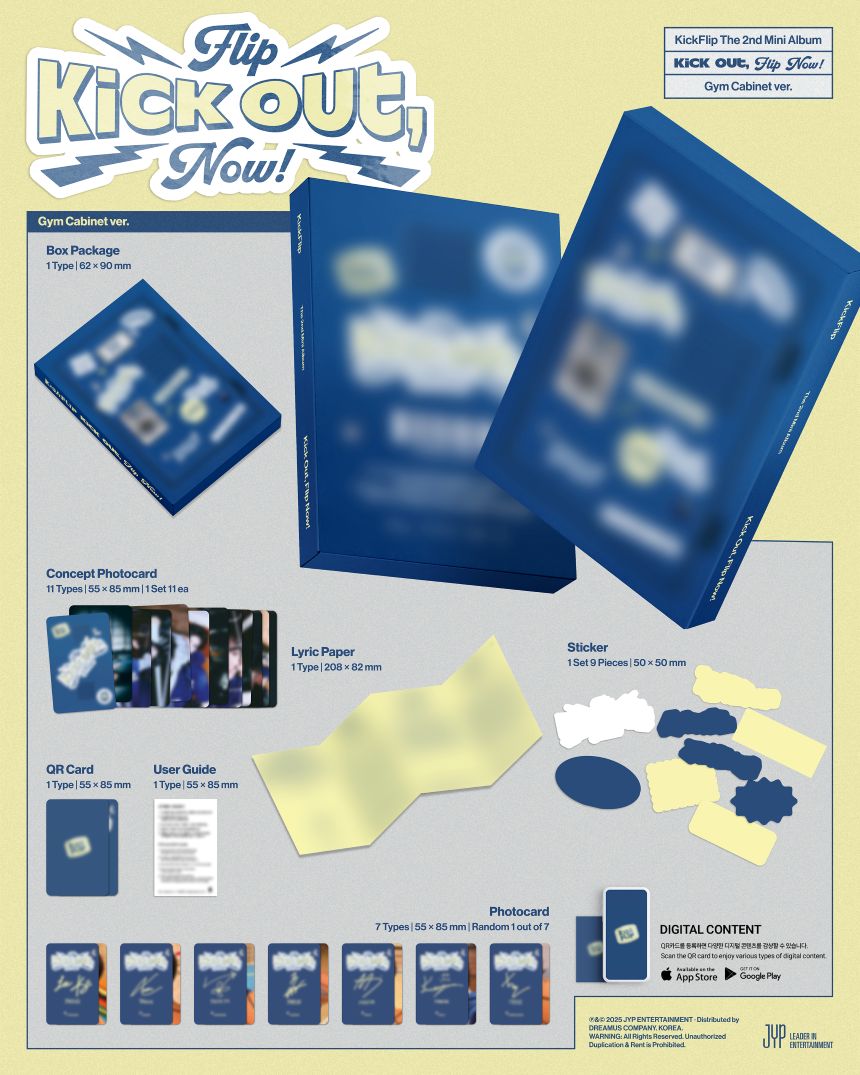 KickFlip - 2nd Mini-Album 'Kick Out, Flip Now!' (PLATFORM Version)
