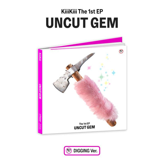 [PRE-ORDER] KiiKii - The 1st EP Album 'UNCUT GEM' (DIGGING Version)