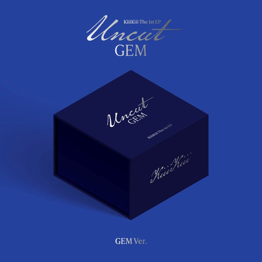 [PRE-ORDER] KiiKii - The 1st EP Album 'UNCUT GEM' (GEM Version) [Limited]