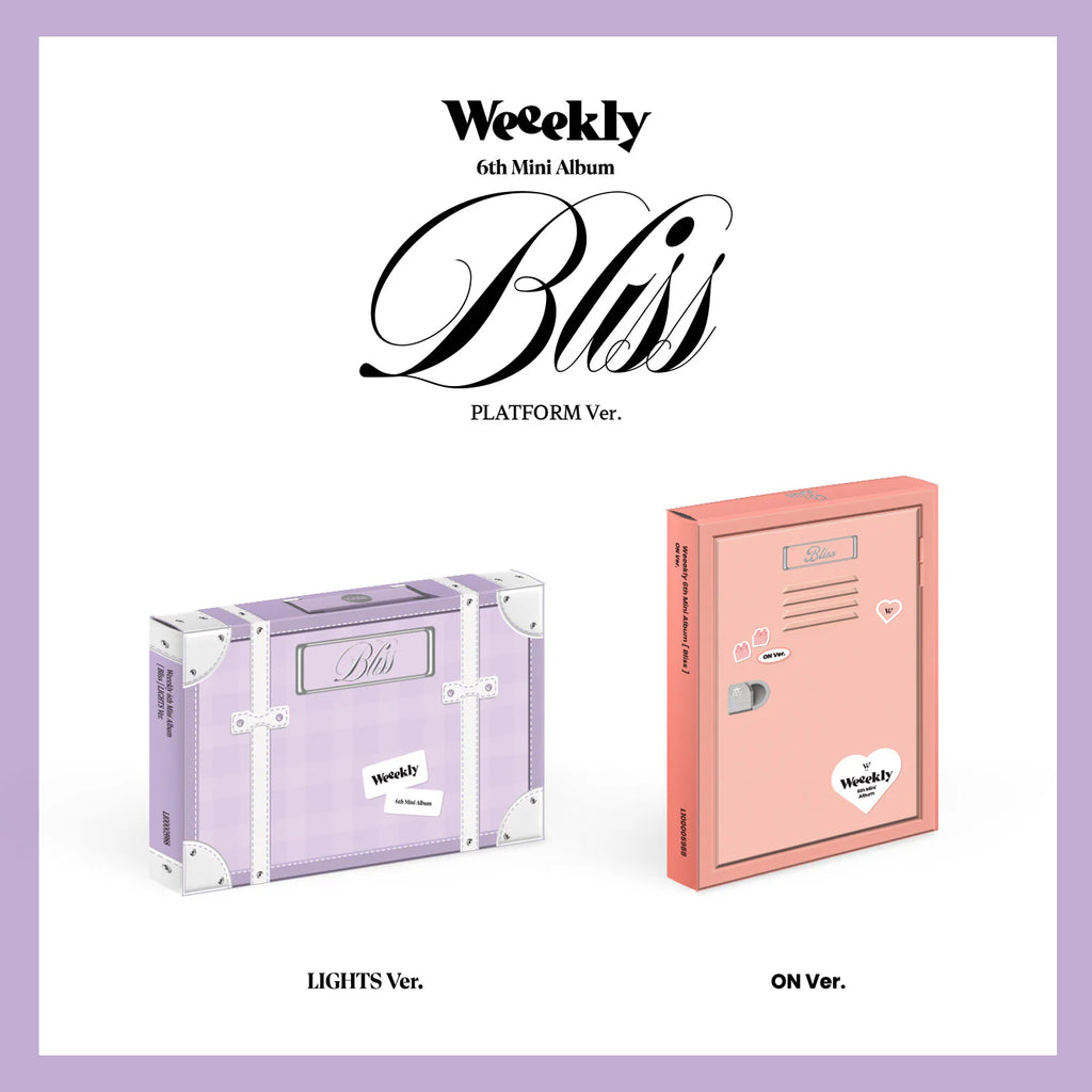 [FINAL SALE] Weeekly 위클리 - 6th Mini-Album 'Bliss' (Platform Version)