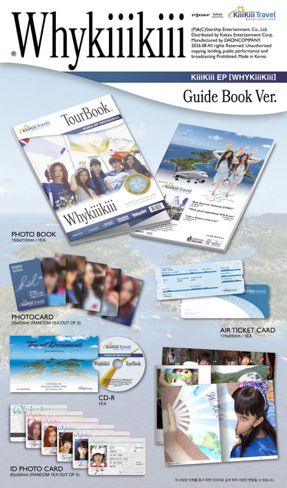 [PRE-ORDER] KiiiKiii - 3rd EP 'WhyKiiiKiii' (GUIDE BOOK ver.)