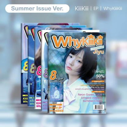 [PRE-ORDER] KiiiKiii - 3rd EP 'WhyKiiiKiii' (SUMMER ISSUE ver.)