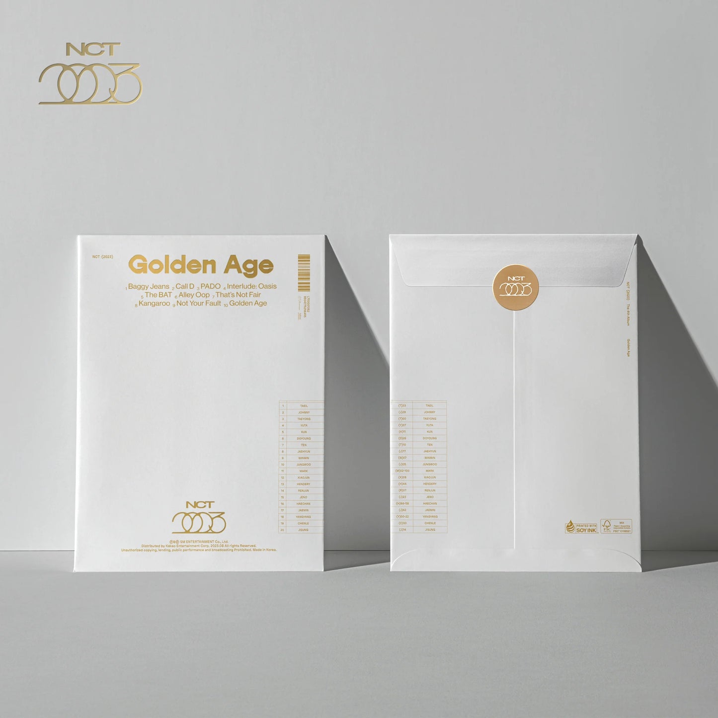 NCT - 4th Album 'Golden Age' (Collecting Version)